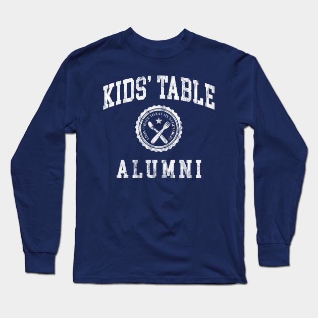 Kids' Table Alumni Long Sleeve T-Shirt by ACraigL